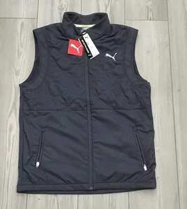 Puma Men’s RUN Cloudspun Vest Gray  Size Medium (524028) - Picture 1 of 6