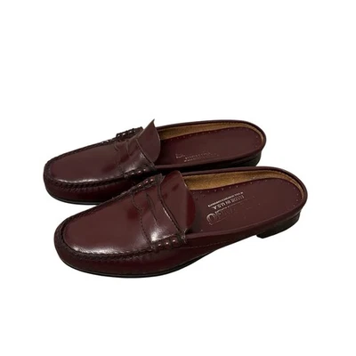 Sebago Leather Mule Loafer Burgundy Women's Size 7.5 - Image 1 of 4