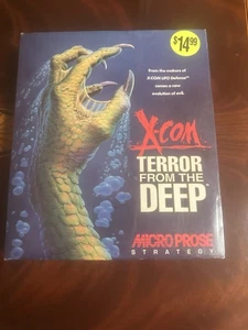 X-COM: Terror from the Deep 1995 PC 3.5'' Disc Version Rare Factory Sealed - Bild 1 von 24