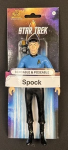 Star Trek Original Mr Spock Posable Bendable Figure 7” With Communicator New - Picture 1 of 4