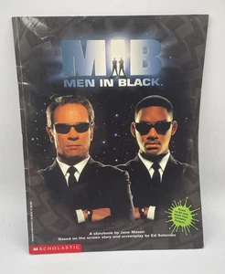 Men in Black 1997 Movie Storybook Color Photos Scholastic Paperback Will Smith - Foto 1 di 5