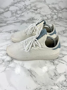 Adidas Pharrell Williams Tennis Hu Trainers White Women's Size 5 UK Mesh - Picture 1 of 13