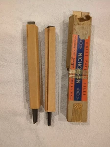 11 Unused Vintage Nicholson Swiss Pattern 2# X F File See Pictures. Box Included - Picture 1 of 24