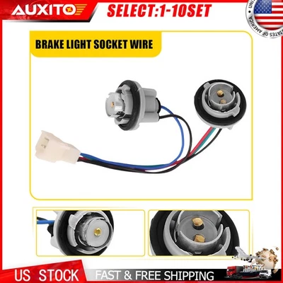 Fit Subaru Outback Legacy 2000 2001 2002 - 04 Brake Light Socket & Harness 2-10X - Imagem 1 de 4