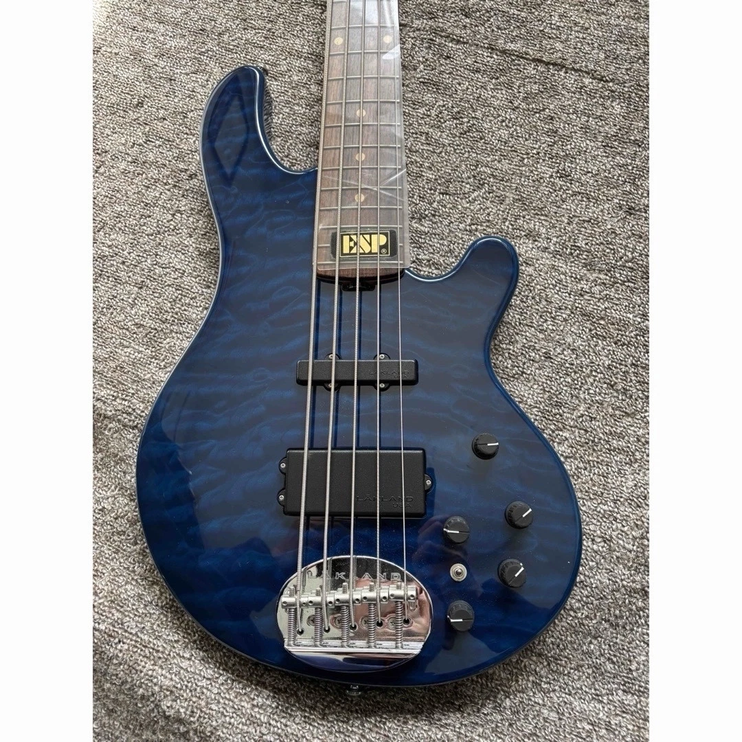 Lakland SL55-94 Deluxe Blue Translucent