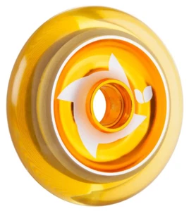 Blazer Pro Stunt Scooters Shuriken 100mm Wheel, Clear Orange Ninja Skate Xmas - Picture 1 of 1