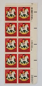 US 1769 - MNH Plate Block of 10 - 15¢ Christmas stamps. FREE SHIPPPING!! - Picture 1 of 2