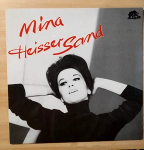 MINA Deutsches Lied HEISSER SAND Vinyl LP 12" GERMANY POLYDOR 1987 - Bild 1 von 2
