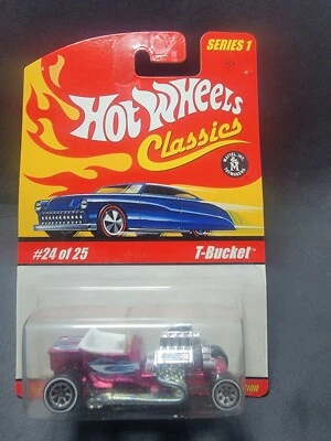 Hot Wheels Classics Series 1 T-Bucket purple 24 of 50 - Image 1 of 4