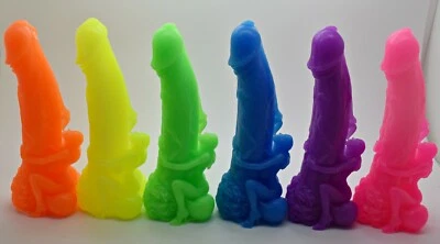 RAINBOW SENSATION 3D Penis Willy Soap Sexy Woman Gift Christmas Xmas Men Hen Party Novelty O