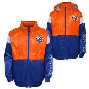 Outerstuff NHL Youth Boys New York Islanders Goal Line Stand Windbreaker Jacke - Bild 1 von 9