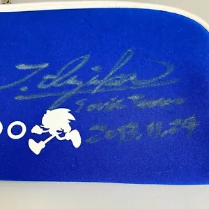 【Selten】Sonic the Hedgehog Producer Signed Sonic Lost World 3DS LL Pouch - Bild 1 von 6