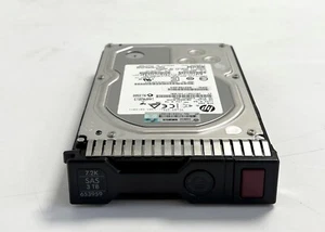 HPE 3TB 6G SAS 652766-B21 7.2K LFF (3.5-inch) SC Midline - Picture 1 of 5