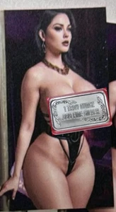 Sexy! Thick Chick 1 Oz .999 Fine Silver Colorized Bar With COA 100 Minted - Picture 1 of 1