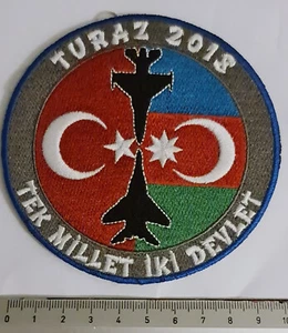 Raro parche de ejercicio de las fuerzas aéreas turcas y azerbaiyanas MIG-29/F-16 TURAZ - Imagen 1 de 2