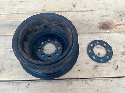 02-05 BMW 745Li 745i E66 E65 гармонический балансировщик коленчатый вал / кривошипный шкив 1439683 - Изображение 1 из 4