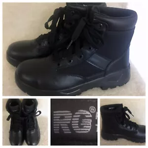 RG RESPONSE MILITARY BOOTS GEAR TACTICAL FOOTWEAR #1003 MENS US 9.5 BLACK NWOB - Picture 1 of 12