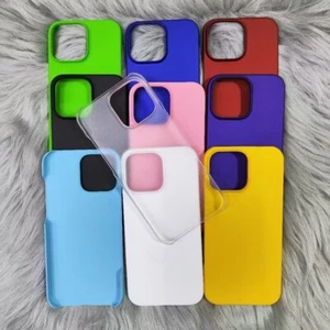 Frameless Ultra-thin PC Hard Case For iPhone 16 15 14 Plus 13 Pro Max 12 Pro 11 - Picture 1 of 53