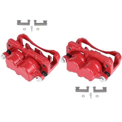 For 2003-06 Cadillac Escalade ESV Escalade EXT Front Brake Calipers w/Bracket - Image 1 of 4