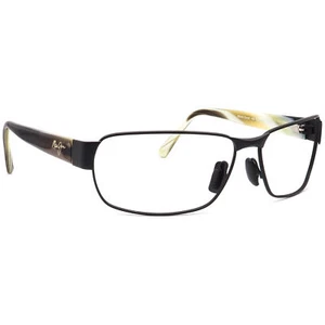 Gafas de sol Maui Jim marco solo MJ-249-2M negro coral negro cuadrado Italia 65 mm - Imagen 1 de 6