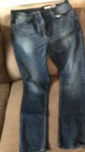Pantalones de mezclilla ajustados para hombre Noend azul mezcla de algodón de 36 - Imagen 1 de 5