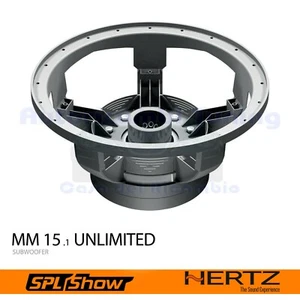 Hertz MM 15.1 UNLIMITED Sub Subwoofer 38 CM Gruppo Mobile Linea SPL MONSTER - Foto 1 di 3