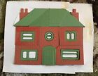 Vintage 50?s Play Tray House Toy/puzzle By Tresco Plastics