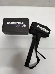 Omnistrap Más Fuerte Por El Pie, Mancuerna Entrenamiento Tobillo Correa Negro - Imagen 1 de 5