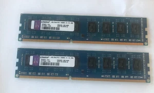 Lot 2 Kingston 4GB Desktop PC Memory DDR3 1333 KP382H-HYC PC3-10600 RAM - Picture 1 of 1