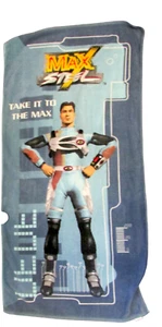 2 Max Steel Urban Agent 2001 Beach towels Bundle  - Picture 1 of 4