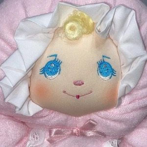 Bambola Dolly Mine The Forever ben fatta nuova con etichetta floppy spugna panno 15” rosa bionda - Foto 1 di 14