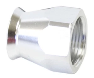 AEROFLOW PTFE HOSE END SOCKET -4AN SILVER AF279-104DS - Picture 1 of 4