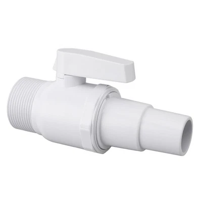 2--Kugelhahn PVC Pool Ball Valve Für SP0729 Econoline Pumpe - Bild 1 von 4