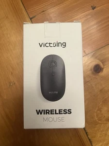 VicTsing Wireless Ergonomic Mouse Mice Noiseless For PC Laptop  Black NEW - Picture 1 of 2