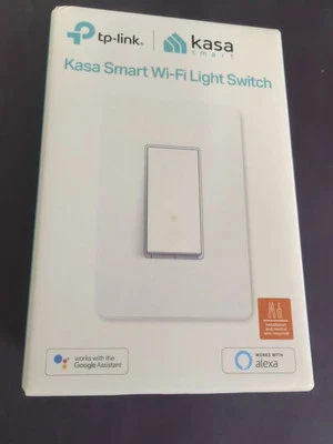 TP-LINK HS200 Smart WiFi Light Switch - White - Image 1 of 4
