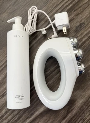 NuFACE NuBODY Kit Skin Toning Device Aqua Gel 10 oz White Model 10560 IP24 - Image 1 of 4