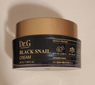 Dr. G Royal Black Snail Cream Moisturizer Anti-Aging 1.7oz 50ml - Image 1 of 3