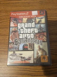 Neu in Verpackung Sealed Grand Theft Auto San Andreas PS2 With One Major Rip GTA Playstation 2 - Bild 1 von 6