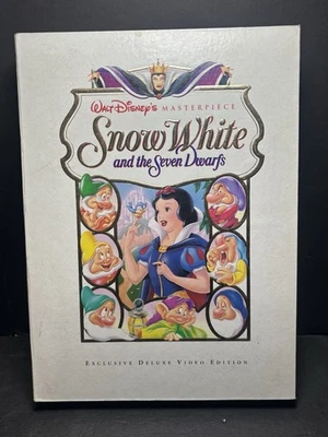 Deluxe VHS  Edition Walt Disney's SNOW WHITE AND THE SEVEN DWARFS 1997 - Image 1 of 4