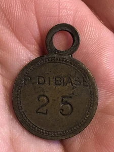 Etiqueta de verificación de herramientas para personas de carbón - P. Dibiase Coal - Pennsylvania - Imagen 1 de 7