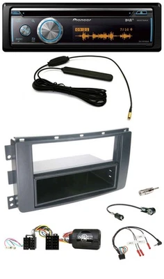 Pioneer CD USB Bluetooth DAB Lenkrad Autoradio für Smart ForFour 2004-2006 schwa - Bild 1 von 4