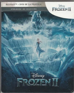 Disney Frozen II (Blu-ray + DVD, 2019) Steelbook. Mexico import. - Picture 1 of 3