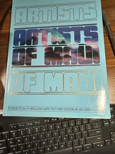 Artists of Maui Collection of artwork by Richard P Wirtz 104pgs HC DJ 1985 vtg - Imagen 1 de 1