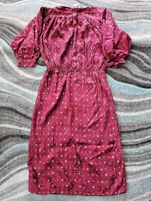 Vestido de seda Maggy London vintage para mujer 12 años 90 Y2k Foto 1 de 4