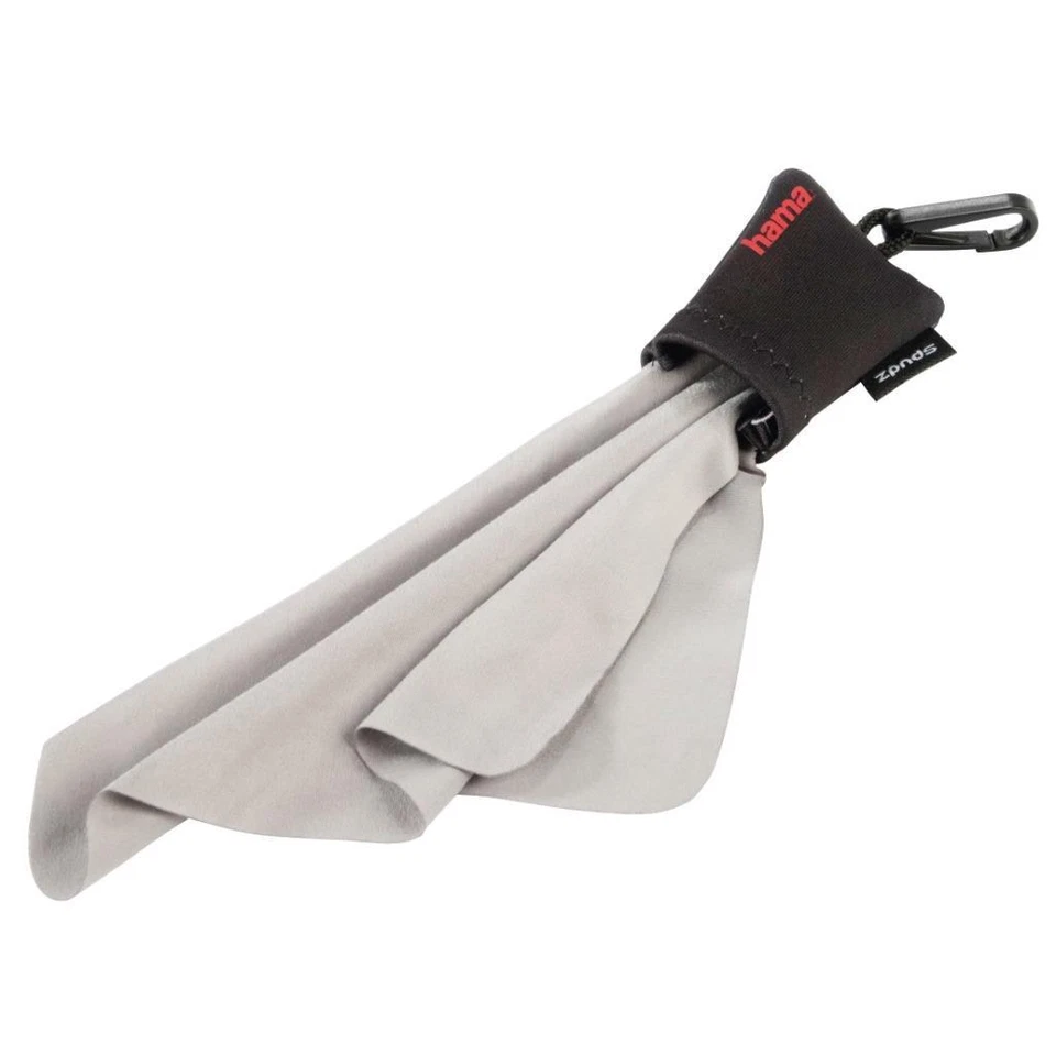 HAMA SPUDZ 5839 MIKROFASER REINIGUNGSTUCH OPTISCHE LINSE BRILLE TELEFON SCHWARZ - Bild 1 von 1