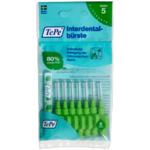 desde 0,47€/cepillo 40 - 400 x TePe verde 0,8mm ISO talla 5 original cepillo interdent