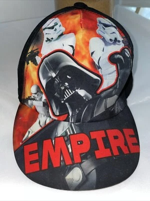 Star Wars Empire Hat Cap Snap Back Youth Multicolor Adjustable Logo Darth Vader - Image 1 of 4