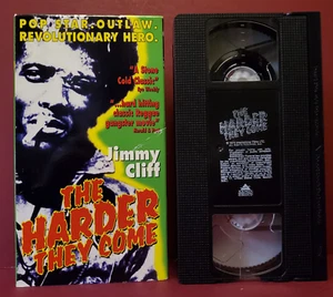 VHS The Harder They Come - Jimmy Cliff - Broken cartridge, still plays! BUY2GET1 - Picture 1 of 6