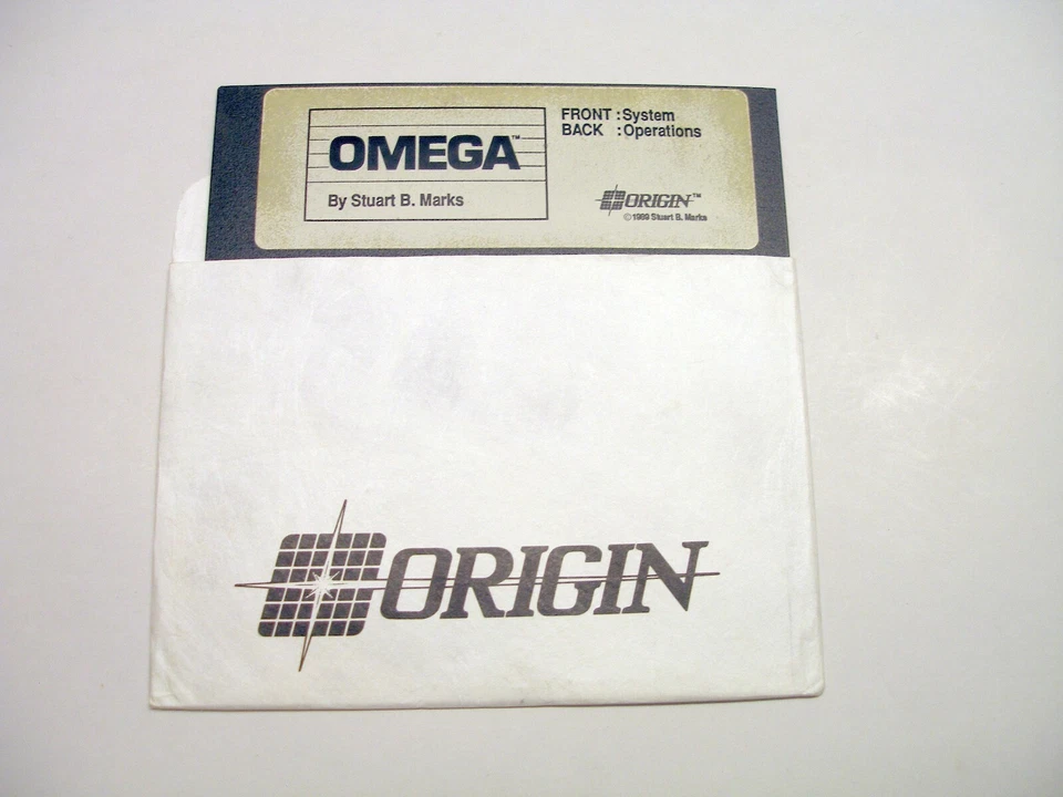 Omega by Origin for  Apple II Plus, Apple IIe, Apple IIc, and Apple IIGS - Image 1 of 1