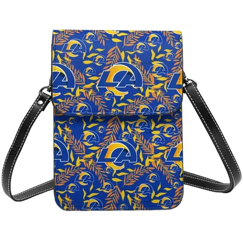 Los Angeles Rams Small Cell Phone Purse One Shoulder Travel Bag,fans Gift Cover